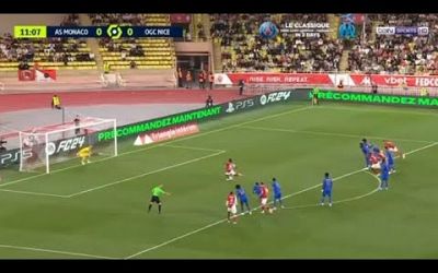 Folarin Balogun Missed two Penalties vs Nice, AS Monaco vs Nice (0-1) Goals Highlights Ligue 1 23-24