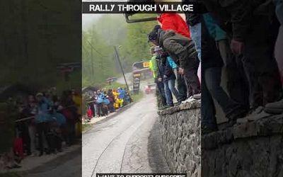 Rally through a Village ?! I WRC Rally Croatia 2022