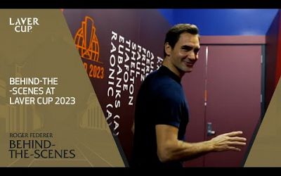 Behind the Scenes with Roger Federer | Laver Cup 2023