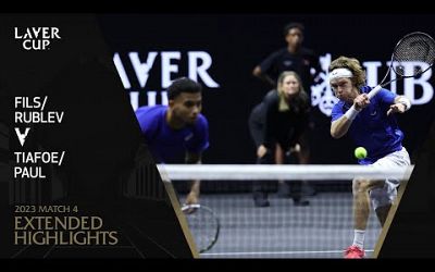 Fils/Rublev v Paul/Tiafoe Extended Highlights | Laver Cup 2023 Match 4