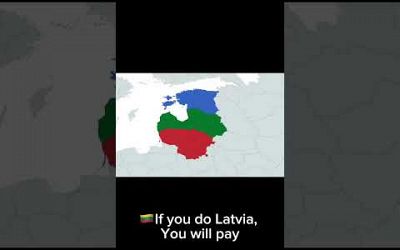#shorts Estonia, Latvia and Lithuania