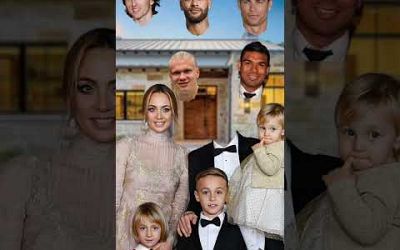 Luka Modric with his family | Ronaldo, Neymar Jr, Erling Haaland, Jude Bellingham, Casemiro #shorts