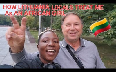 African Girl First Time In Lithuania, My First 24 HRS