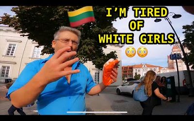 FUNNY: White man LOOKING for a YOUNG bLACK WOMAN  wants to take me on a date . Vilnius Lithuania