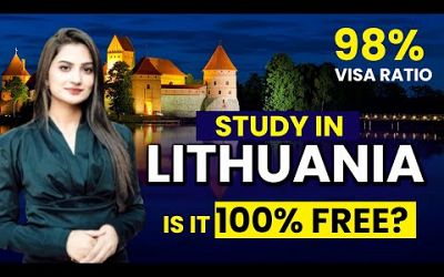 Study In Lithuania Without IELTS 2024 | Lithuania Visa from Pakistan | Lithuania Work Permit