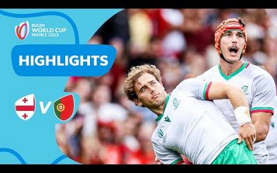 Last-minute DRAMA | Georgia v Portugal | Rugby World Cup 2023 Highlights