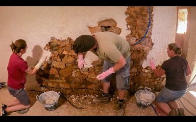 A Day of Plastering with a TWIST - Portugal Property Renovation
