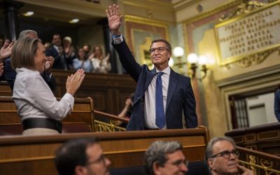Leader of Spain's conservatives has a slim chance of winning lawmakers' approval for his government