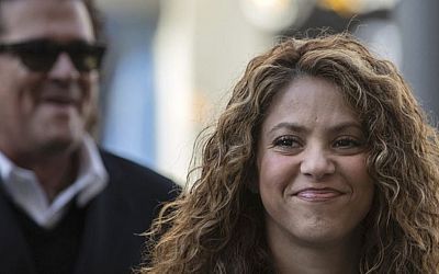 Spain charges pop singer Shakira with tax evasion for second time