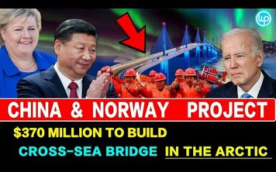 America Gives up! China&amp;Norway $370 Million Successfully Built The Cross-Sea Bridge In The Arctic