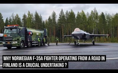First time ever - #F35A operates from highway !