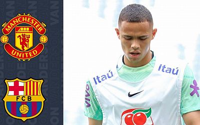 Brazilian gem 'loved' by Barcelona responds to claims he could replace trusted Ten Hag star