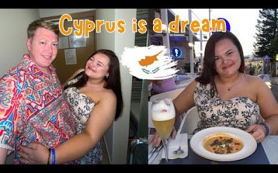 Cyprus holiday vlog 2023 | pool, beach, lots of food &amp; drink &amp; fun!