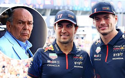 Sergio Perez's father changes his tune on Red Bull's Max Verstappen favouritism