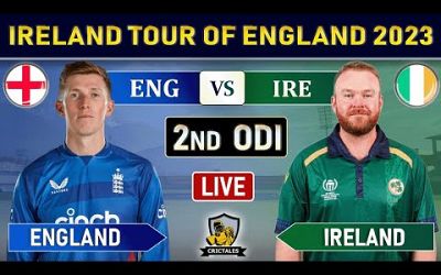 ENGLAND vs IRELAND 2nd ODI LIVE SCORES &amp; COMMENTARY | ENG vs IRE LIVE | IRE BAT