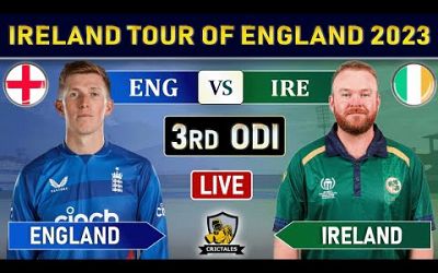 ENGLAND vs IRELAND 3rd ODI LIVE SCORES &amp; COMMENTARY | ENG vs IRE LIVE | ENG BATTING