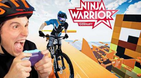 MEGA PALUTEN 2.0 im Fahrrad Simulator (Ninja Warrior Germany MAP)