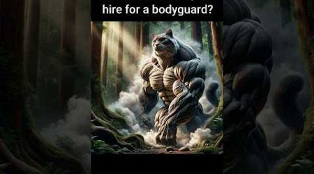 Which Cat Would You Hire For a Bodyguard? Part 1 #cat #cute #aiimages #shorts #funny