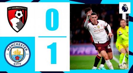 Bournemouth vs Manchester City 0-1 Extended Highlights | Premier League 2023/24