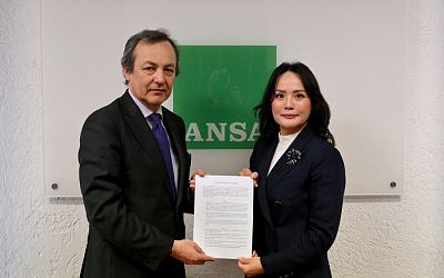 ANSA signs cooperation agreement with Mongolia's MONTSAME
