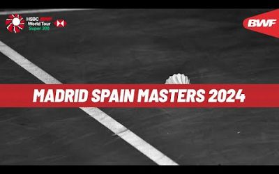 Madrid Spain Masters 2024 by IBERDROLA | Day 3 | Court 2 | Round of 16