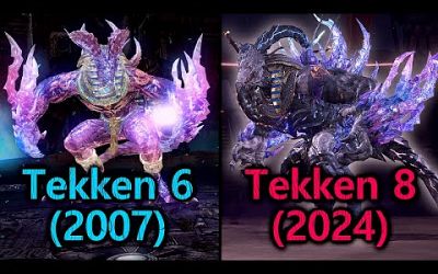TEKKEN SERIES - Azazel evolution 2007-2024 (TEKKEN 6/8)