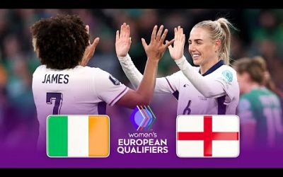 Ireland vs England Women&#39;s - UEFA Women&#39;s Euro Qualifiers