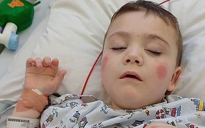 Brave Noah Quish, 7, has successful scoliosis surgery and medics hope he'll be home by the weekend 
