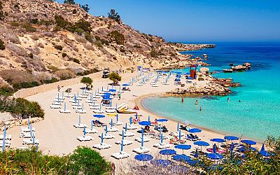 Europe's 'hottest destination' in April is 24C with white sand beaches and turquoise water