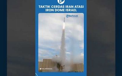 Taktik Cerdas Iran Atasi Iron Dome Israel