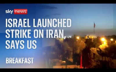 Reports that Israel has carried out attack on Iran