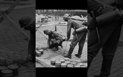 Mine clearing Brussels 1940 (Belgium) | Wehrmacht #shorts #heer #mines #ww2 #ww2history