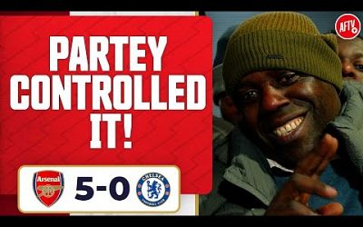 Partey Controlled It! (Belgium) | Arsenal 5-0 Chelsea