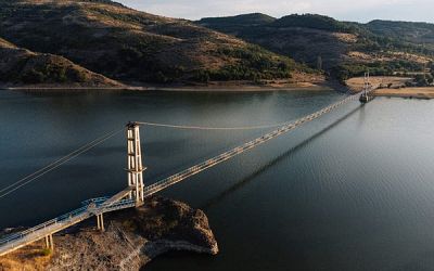 Lisitsite Rope Bridge in Lisitsite, Bulgaria
