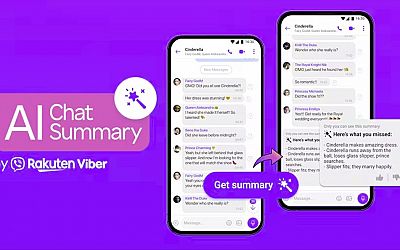 Resumir los chats de grupos con Inteligencia Artificial, esa es la propuesta de Viber
