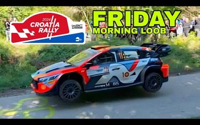 MORNING LOOP HIGHLIGHTS | WRC CROATIA RALLY 2024 | FLATOUT &amp; MAXIMUM ATTACK