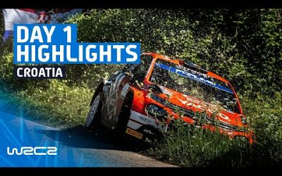 WRC2 Day 1 Highlights | Croatia Rally 2024