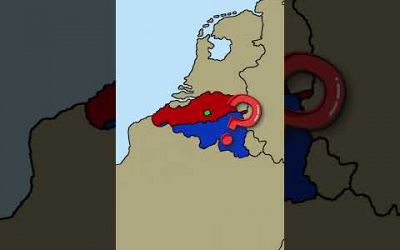 What would the borders of Belgium look like if they collapsed? #ww3 #belgium #flanders #wallonie