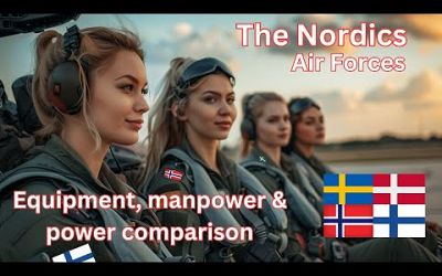 Nordic Air Force | Operational Quantities &amp; Power Comparison | Sweden, Denmark, Norway &amp; Finland