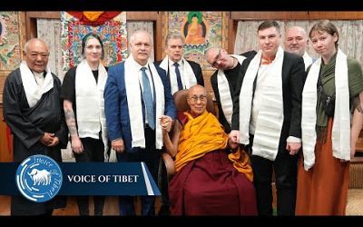 HHDL meets with Chairman of Estonian Parliamentary Tibet Group &amp; former President of the Parliament