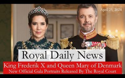 King Frederik X And Queen Mary Of Denmark: Stunning New Gala Portraits Released! And More #RoyalNews