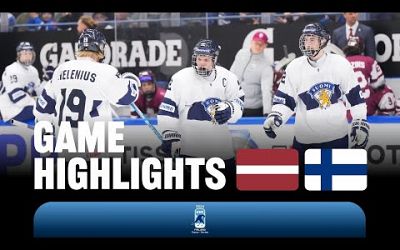 Highlights: Latvia vs Finland | 2024 #U18MensWorlds