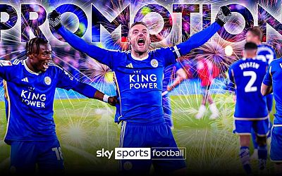 Leicester promoted to Premier League! Leeds loss at QPR confirms Foxes immediate return to the top flight