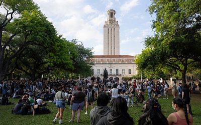 50 arrested on Texas University campus amid anti-Israel protest
