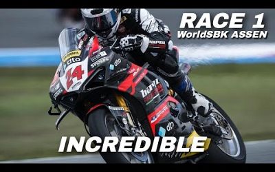 MIRACLE!!! Unpredictable Results of Race 1 Dutch WorldSBK in Assen | Nicholas Spinelli Debut Win