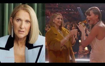 Celine Dion Reacts To Giving Taylor Swift Grammy