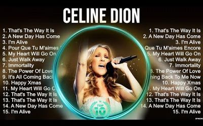 Celine Dion Greatest Hits ~ Best Songs Of 80s 90s Old Music Hits Collection