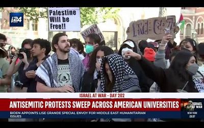 As antisemitic protests sweep across U.S. universities, Biden condemns &#39;both sides&#39;