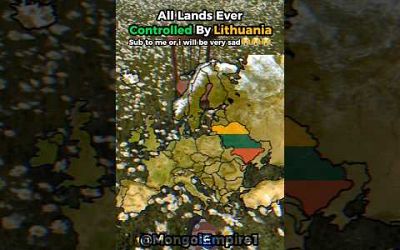 All Lands Ever Controlled By Lithuania #europe #mapper #mapping #map #mapchart