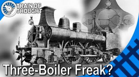 Belgium&#39;s Botched three boiler Passenger Engine - Belgian State Railways &quot;195&quot;